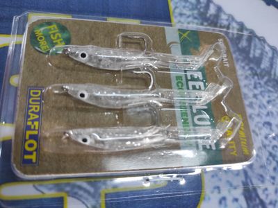 Vinilo Duraflot EEL LURE 55 MM-T - Transparente - 3 Und