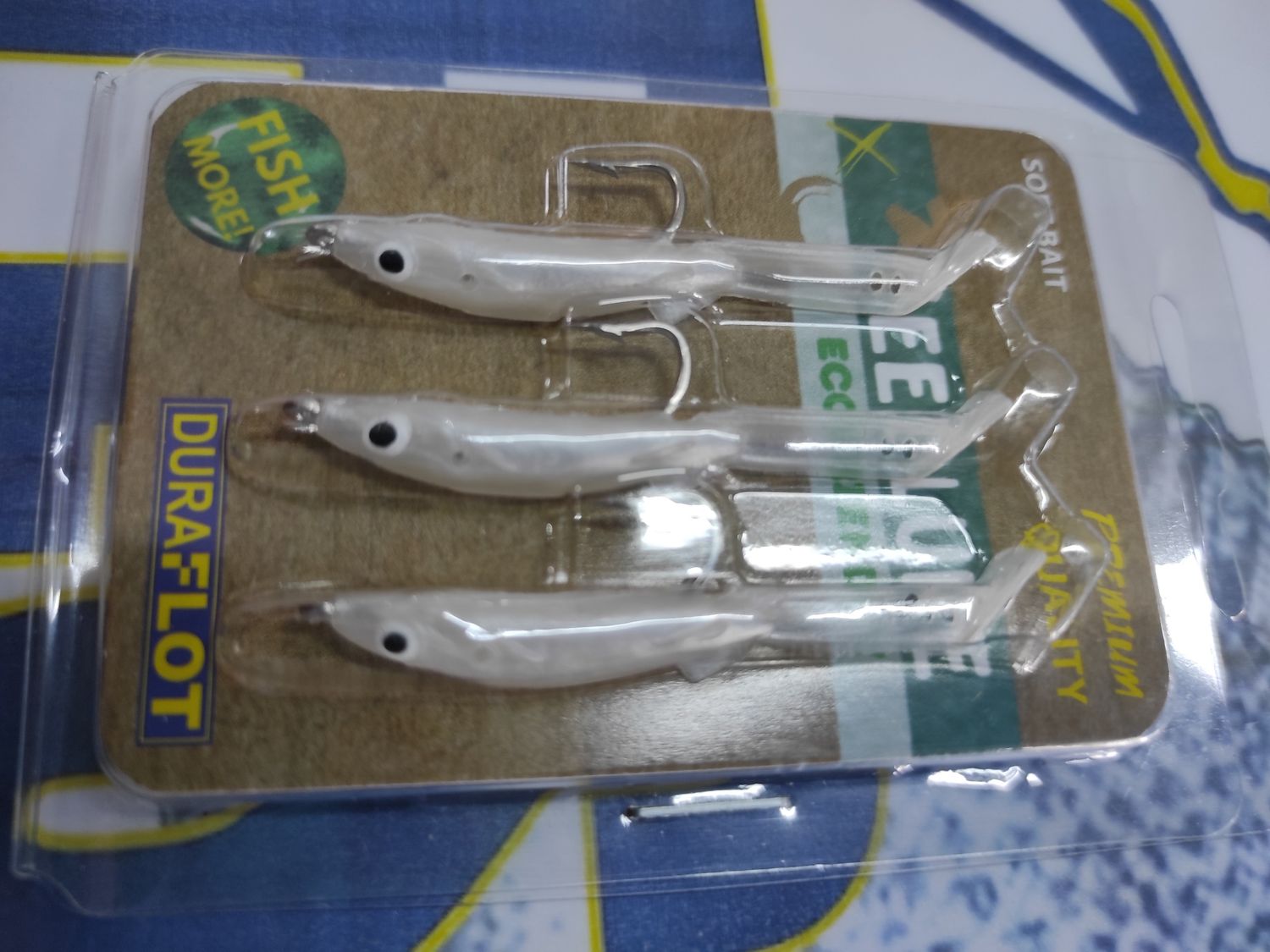 Vinilo Duraflot EEL LURE 55 MM-BN - Blanco - 3 Und