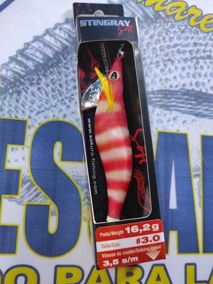 Señuelo Pajarito Sakura 3.0 - 95mm - 16,2Gr - 3,5s/m - Glow Red Shirimp