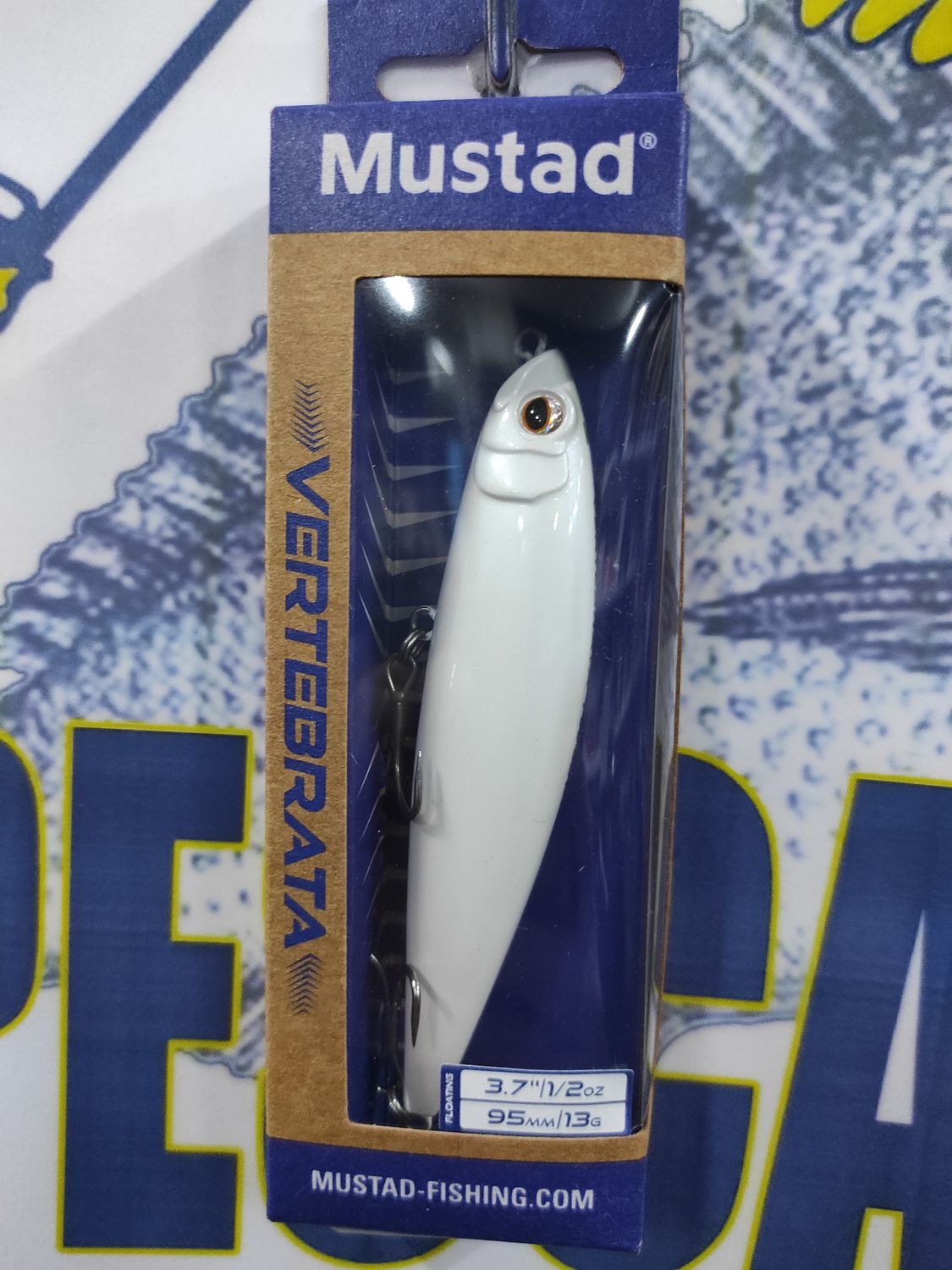 Paseante Mustad Vertebrata 3,7" - 95mm - 13Gr - 005