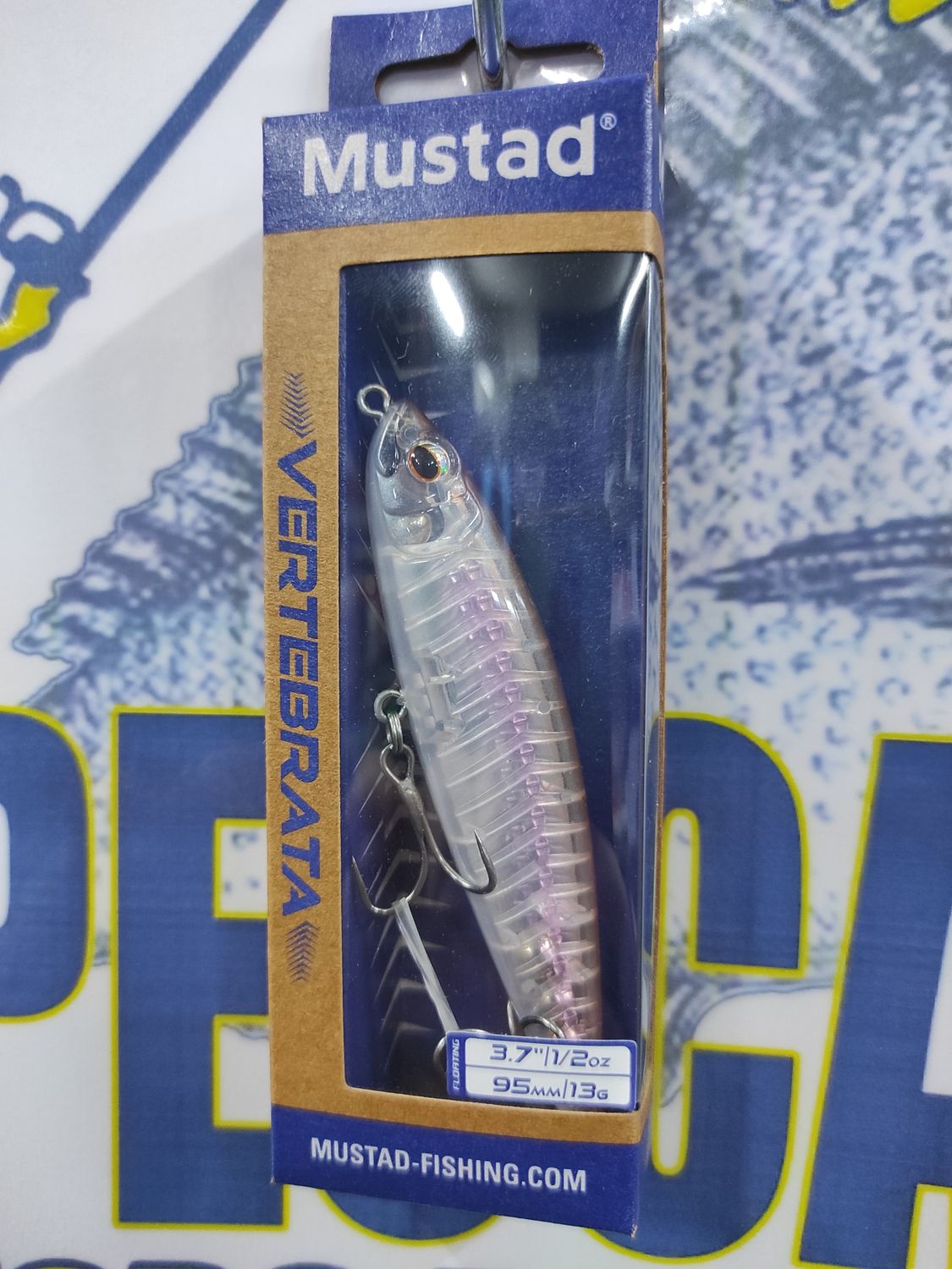 Paseante Mustad Vertebrata 3,7" - 95mm - 13Gr - 004