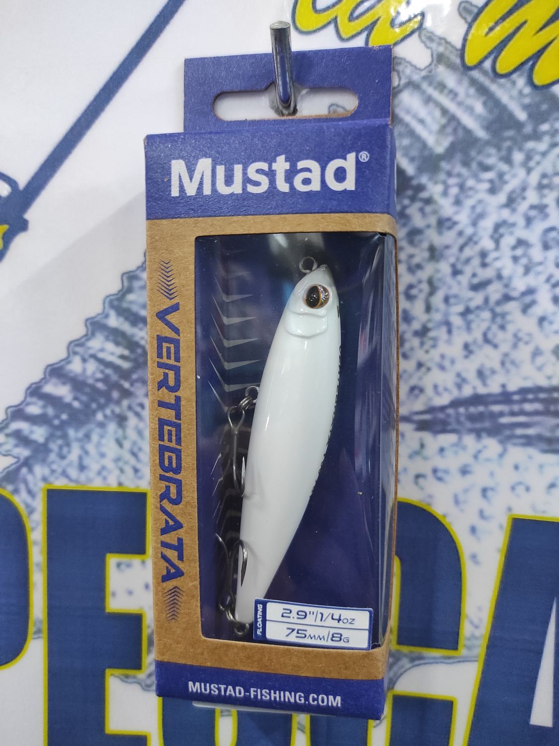 Paseante Mustad 2,9" - 75mm - 8Gr - 005