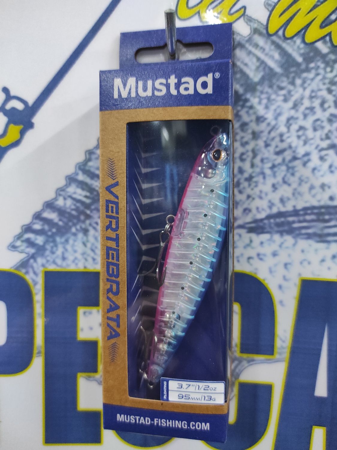 Paseante Mustad Vertebrata 3,7" - 95mm - 13Gr - 003