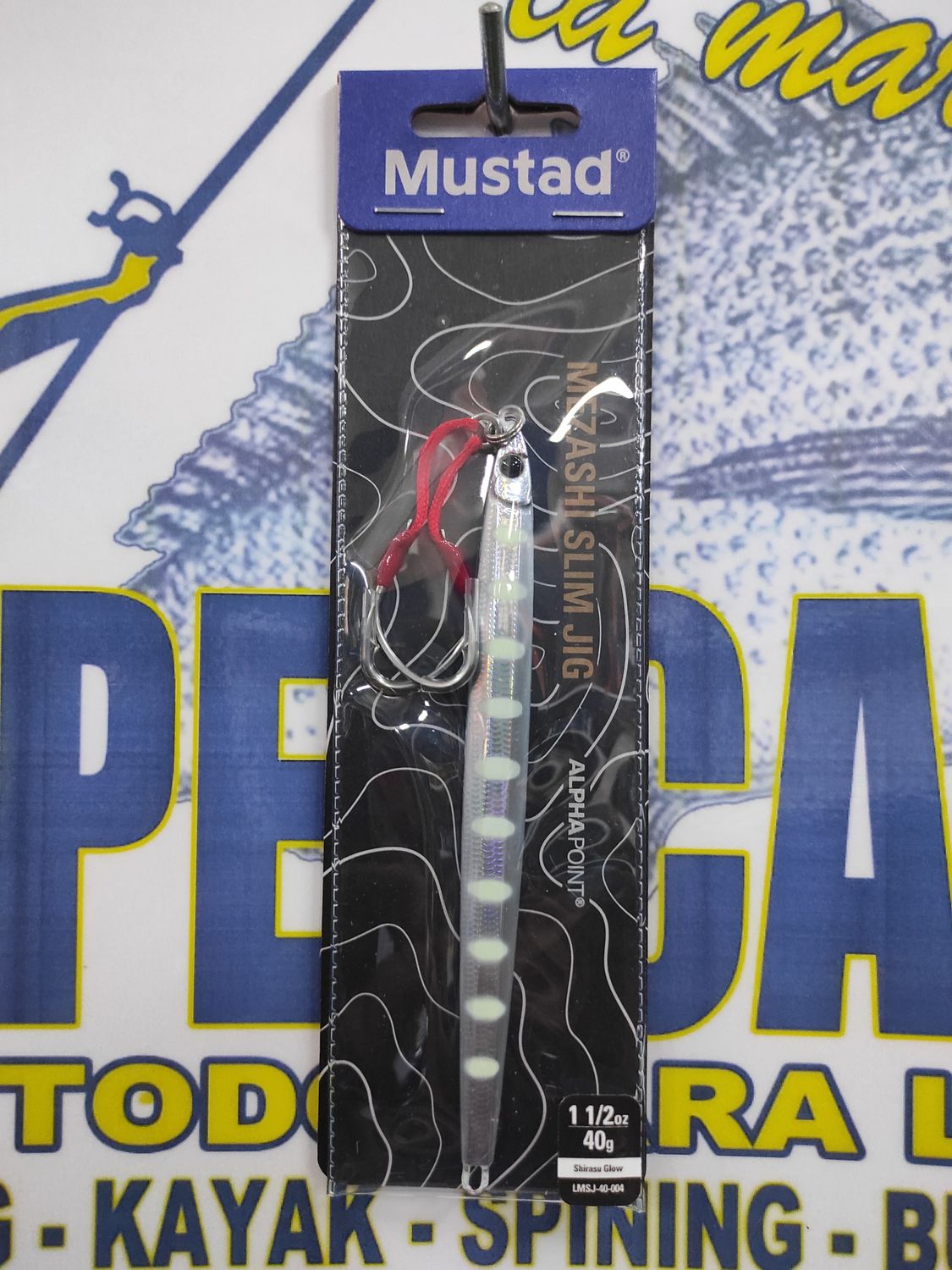Jig Mustad Mezashi Slim Jig 40Gr - 004
