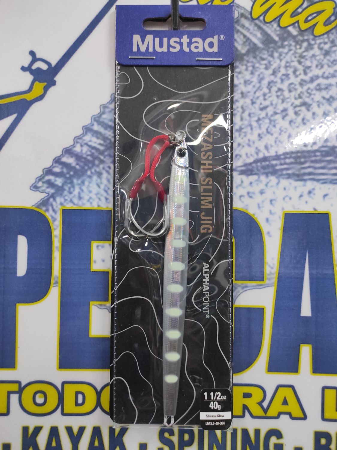 Jig Mustad Mezashi Slim Jig 40Gr - 004