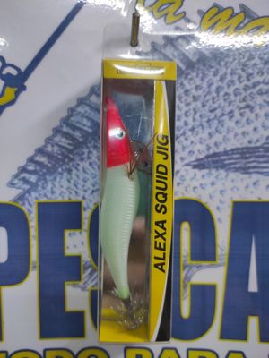 Pajarito Duraflot Alexa Squid Jig 3.0 - Flúor - cod 91