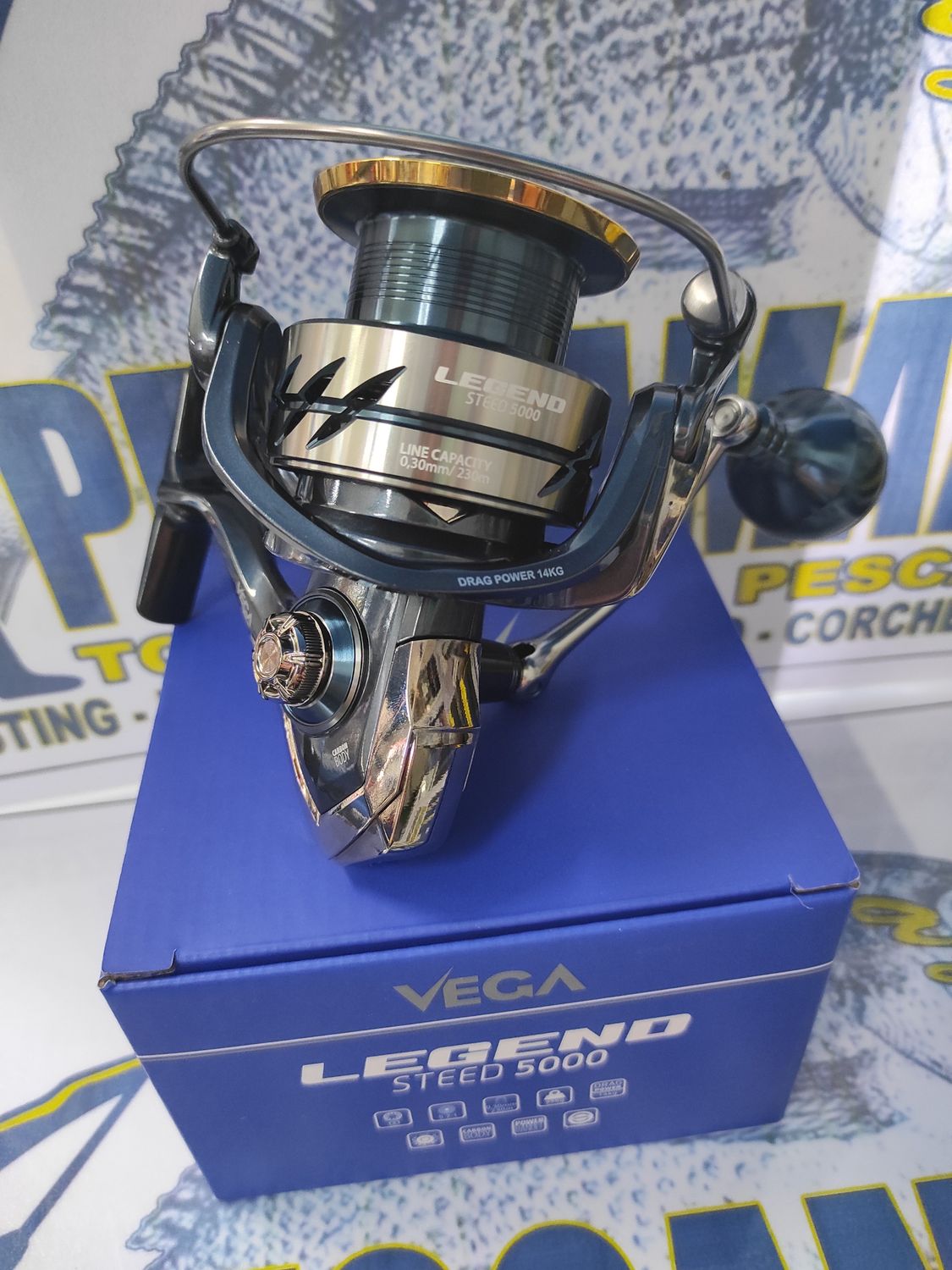 Carrete Vega Legend Steed 5000