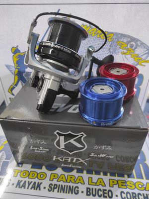Carrete KATX Kazumi EVO-S 9000 - 3 Bobinas