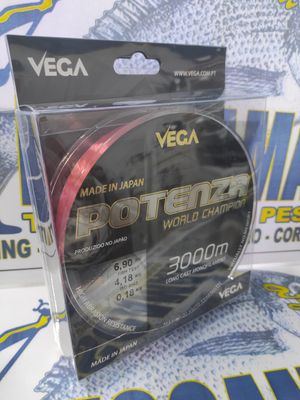 Línea 3000 Mtr - 0.18 mm - 6,90 Kg - POTENZA WORD CHAMPION - Vega