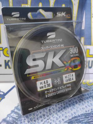 Línea 300 Mtr - 0.30mm / PE 4.0 - 27,40Kg - SK 8X TUBERTINI