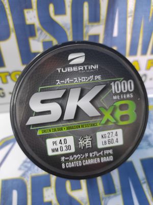 Línea 1000 Mtr - 0.30mm / PE 4.0 - 27,40Kg - SK 8X TUBERTINI