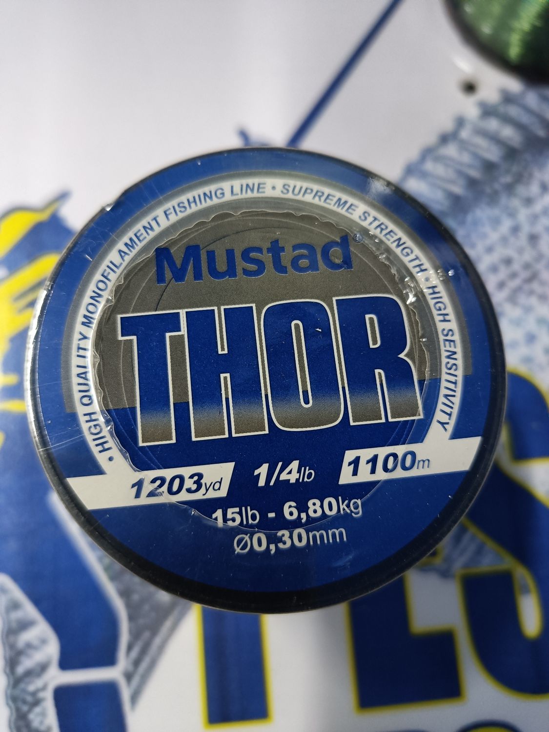Línea 1100 Mtr - 0.30 mm - 6,80Kg - THOR MUSTAD