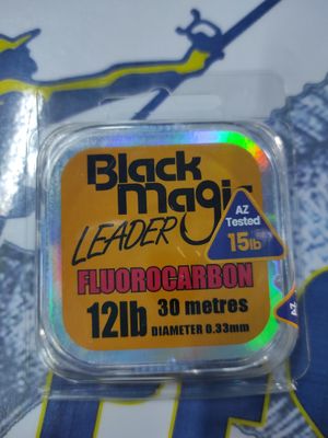 Línea Blacky Magic Leader 10Lb - 35 Mtr - 0.33 - FluoroCarbon