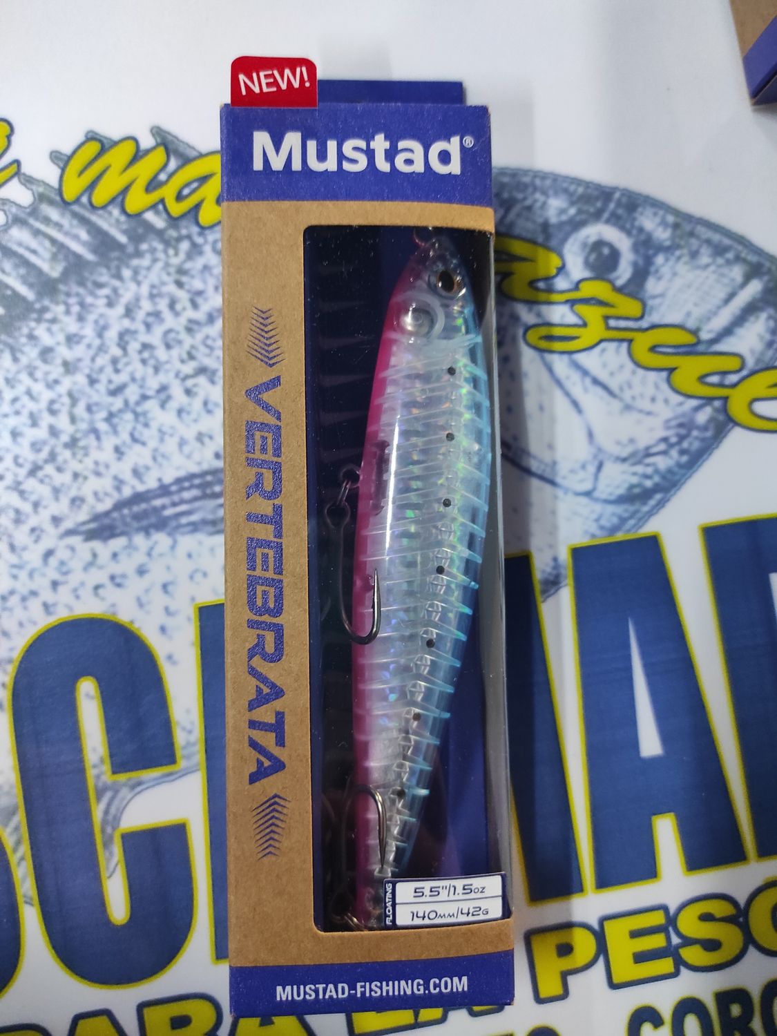 Paseante MUSTAD VERTEBRATA 140mm - 42Gr - Color : 003