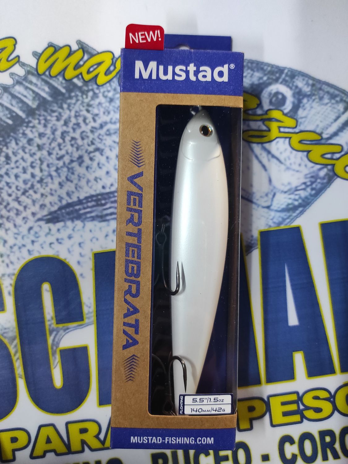 Paseante MUSTAD VERTEBRATA 140mm - 42Gr - Color : 005