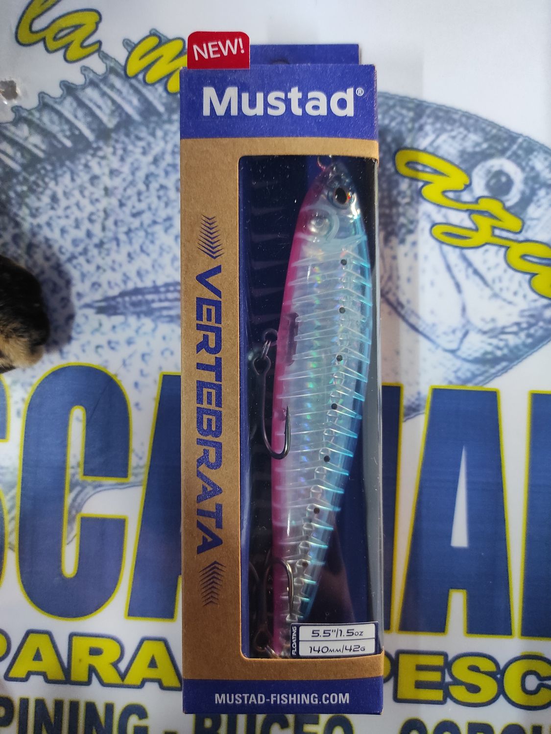 Paseante MUSTAD VERTEBRATA 140mm - 42Gr - Color : 003