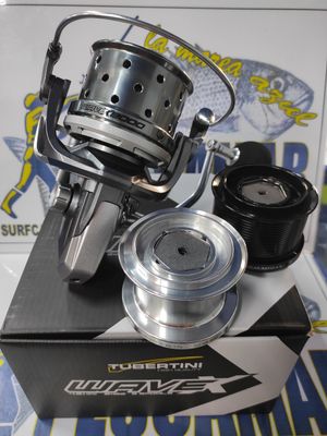 Carrete Tubertini WaveX 8000 - 3 Bobinas - 8+1 Rodamiento - 15Kg Freno