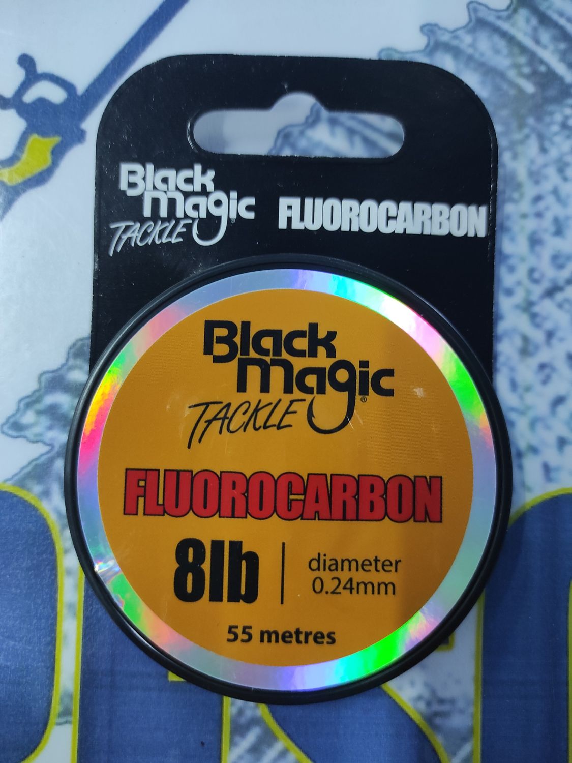 Línea Blacky Magic Leader 8Lb - 55 Mtr - 0.24 - FluoroCarbon