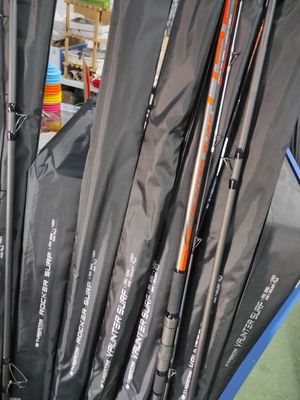 Caña Tubertini Surfcasting 4.20 Mtr - Fuji - Ac 225 - Vaunter Surf LR - Hibrida