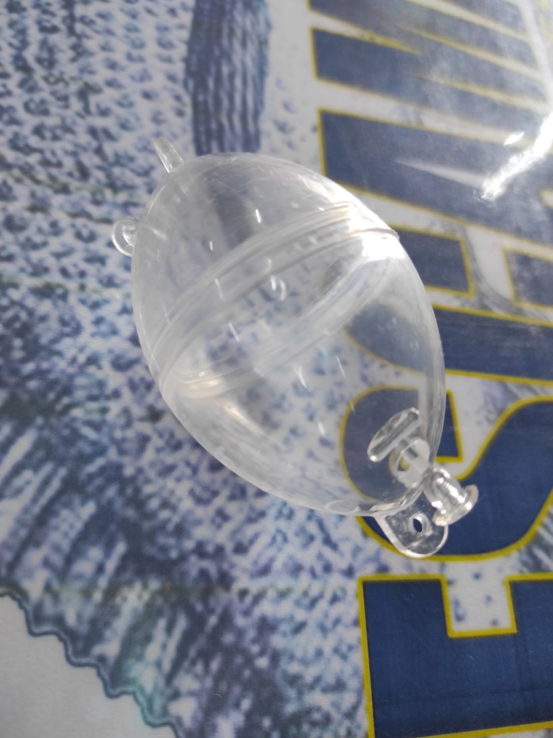 Burlón bola para agua transparente