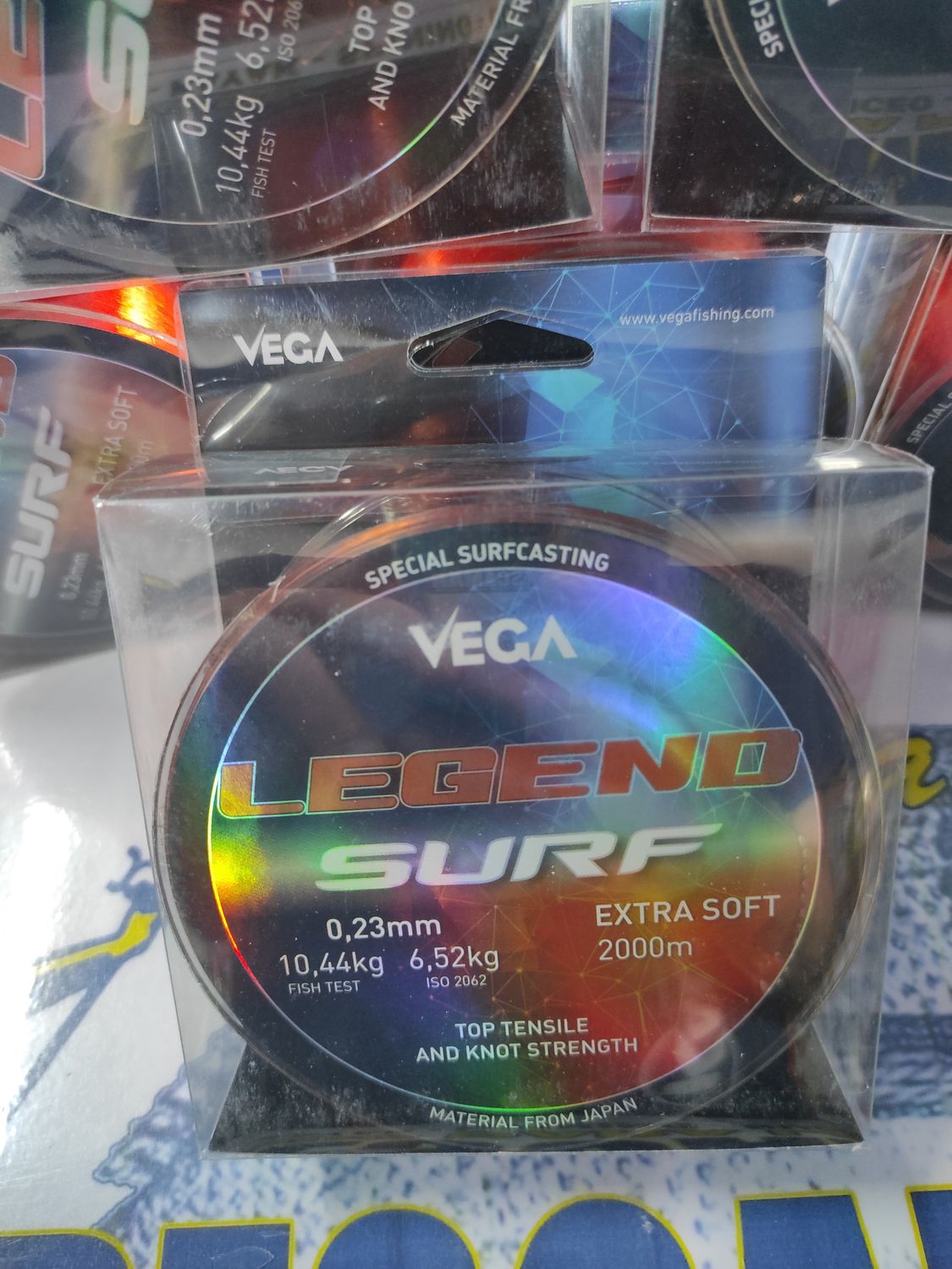 Linea 2000 Mtr LEGEND SURF VEGA 0.23 / 10,44KG - Special Surfcasting