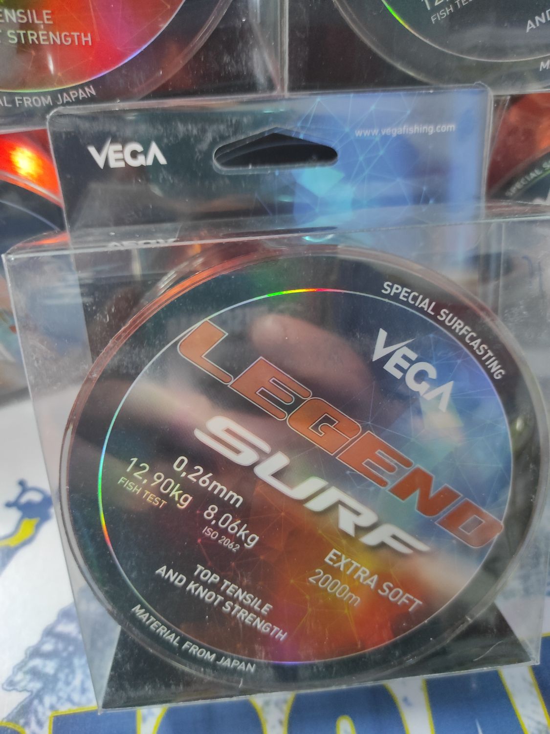 Linea 2000 Mtr LEGEND SURF VEGA 0.26 / 12,90KG - Special Surfcasting