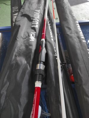 Caña Vega LUMINA 2.10Mtr / Ac 20-120Gr / Peso170Gr / High Tensile Carbon Hybrid