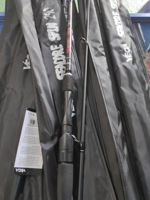 Caña Vega SEACOR Spin 240 - 2.40Mtr / Ac 10-50Gr / Peso165Gr / High Tensile Carbon