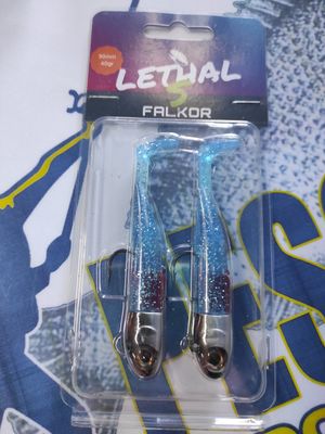 Cabeza Plomada vinilo Lethal S Falkor - 40Gr - 90mm - Color Blue
