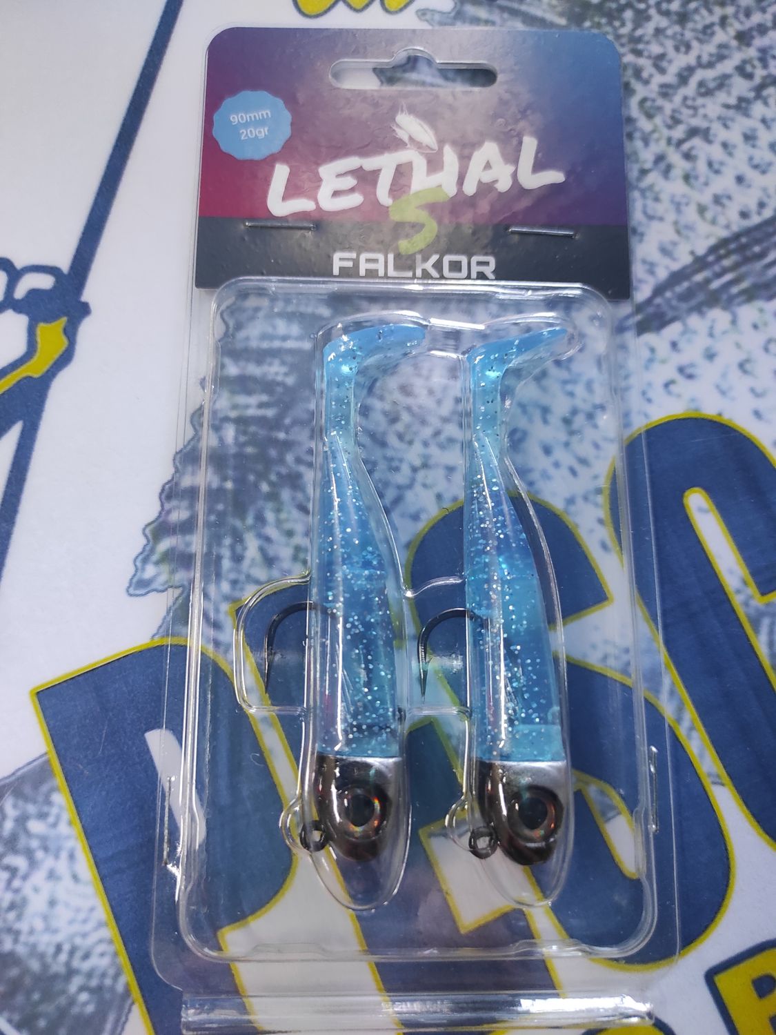 Cabeza Plomada vinilo Lethal S Falkor - 20Gr - 90mm - Color Blue