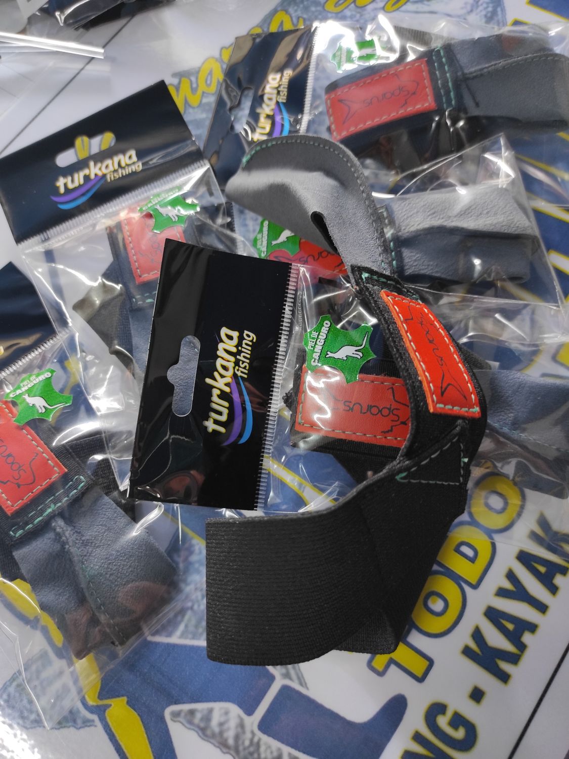 Dedin Turkana Piel Canguro - Protector de dedo lance