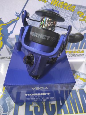 Carrete Vega HORNET 70 - 2 Ball - 4.3:1 - 85cmV - 490Gr - 12 Kg Freno