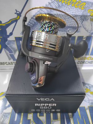 Carrete Vega RIPPER S80 - 4 Ball - 5.0:1 - 99cmV - 535Gr - 12 Kg Freno