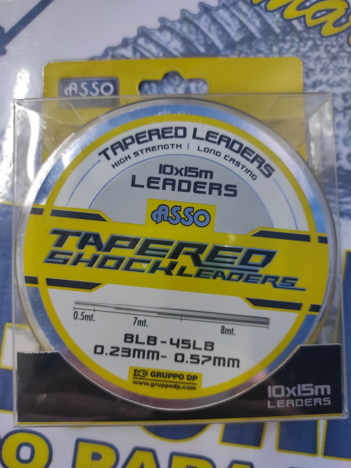 Linea Puente 10x15 - 0.23/0.57mm - Blanca - 15 Mtr - ASSO