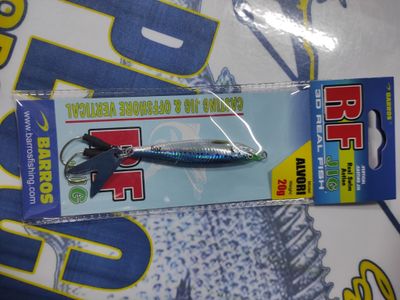 Jig BARROS - RF ALVORI 20Gr - Real Fish 3D - Color 021 SR