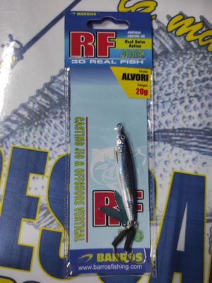 Jig BARROS - RF ALVORI 20Gr - Real Fish 3D - Color 022 SE