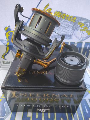 Carrete Duraflot INFERNAL 10000 / 6+1 BB / 4.6:1 / 2 Bobinas
