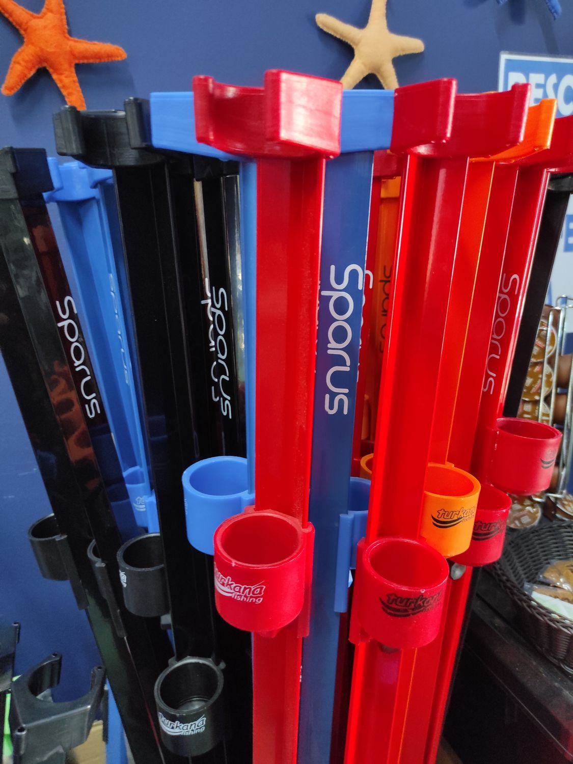 Soporte Pincho Pica Playa Aluminio 1,50 Mtr - Varios Colores