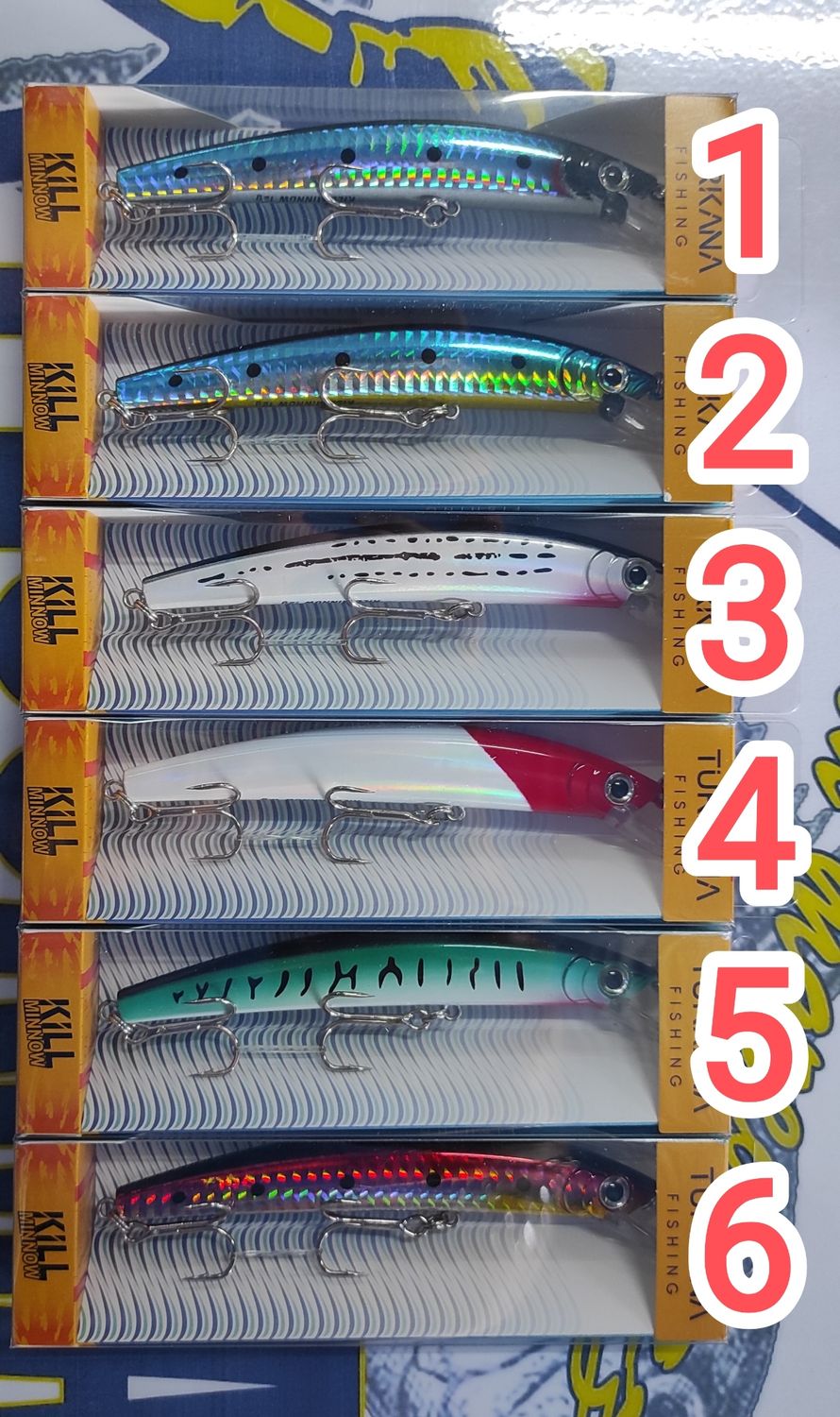 Señuelo Turkana Kill Minnow - 110mm - 12Gr - Curry / Spinning