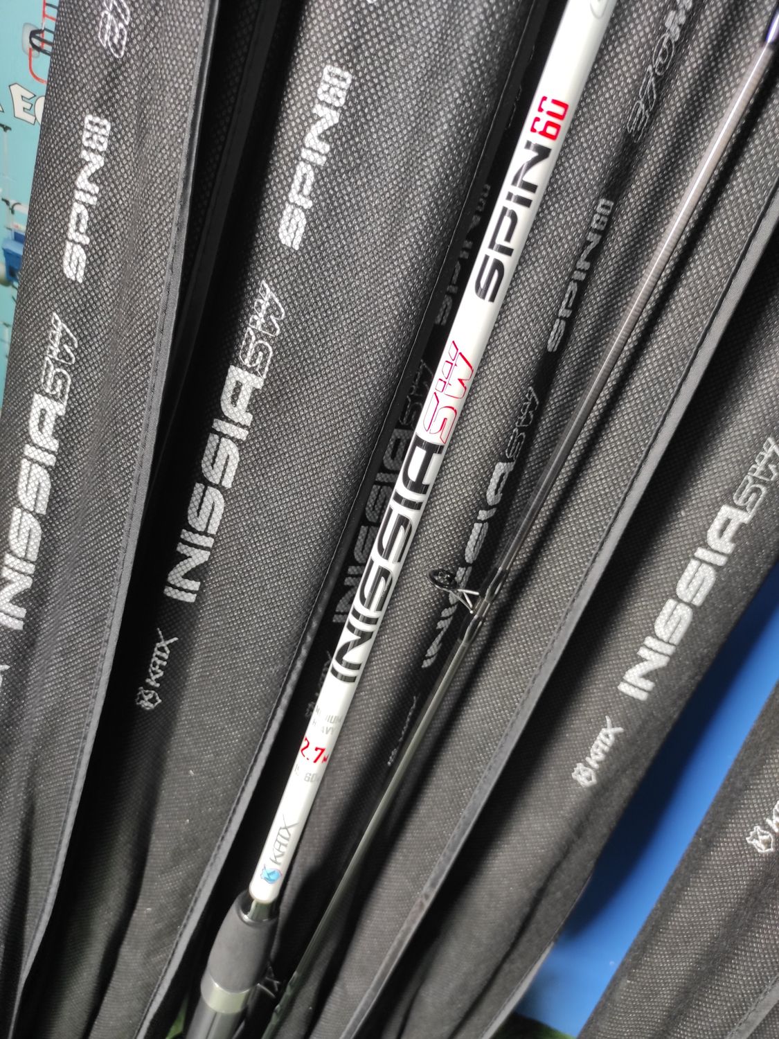 Caña KatX INISSIA SW Spin60 - 2.70Mtr - Ac15/60Gr - Pot 3Kg - High Carbon