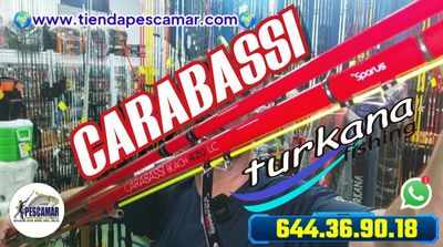 Caña Sparus CARABASSI Beach LC 420 - Turkana - Híbrida Fuji Carbono