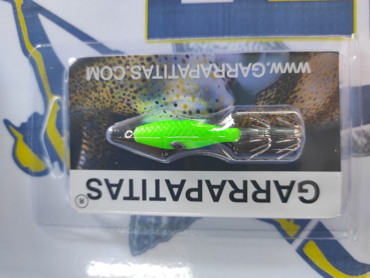 Señuelo Garrapatitas 59mm - 2,6Gr - Verde