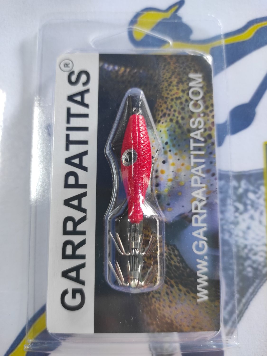 Señuelo Garrapatitas 59mm - 2,6Gr - Roja