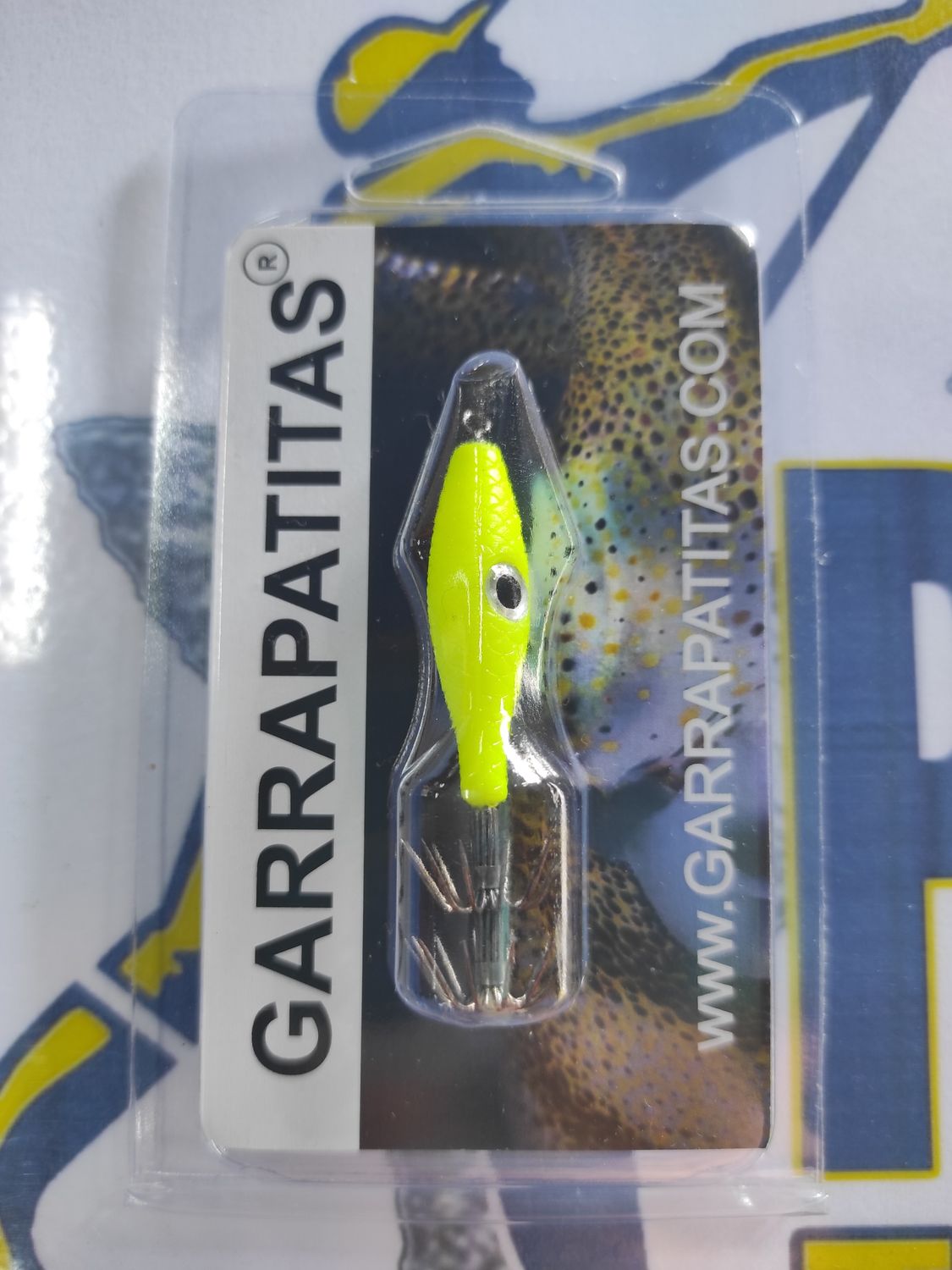 Señuelo Garrapatitas 59mm - 2,6Gr - Amarilla