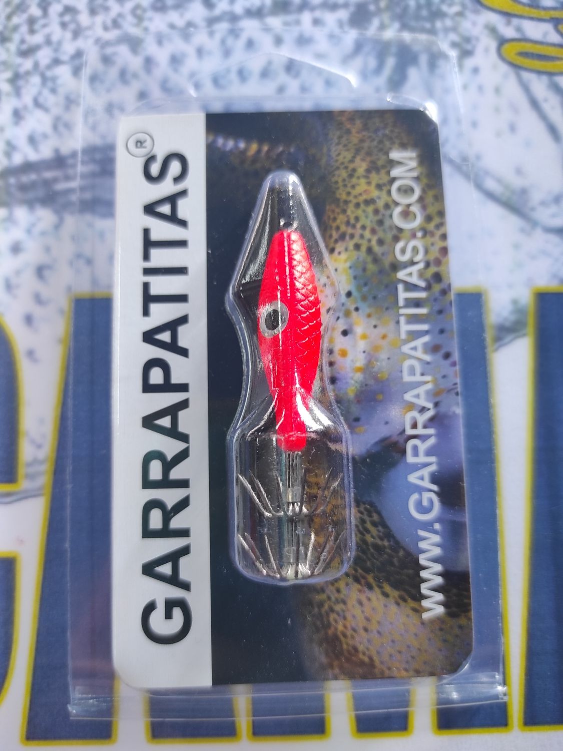 Señuelo Garrapatitas 59mm - 2,6Gr - Naranja
