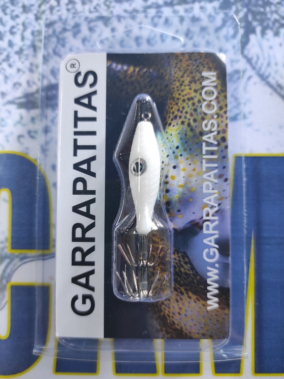 Señuelo Garrapatitas 59mm - 2,6Gr - Blanca