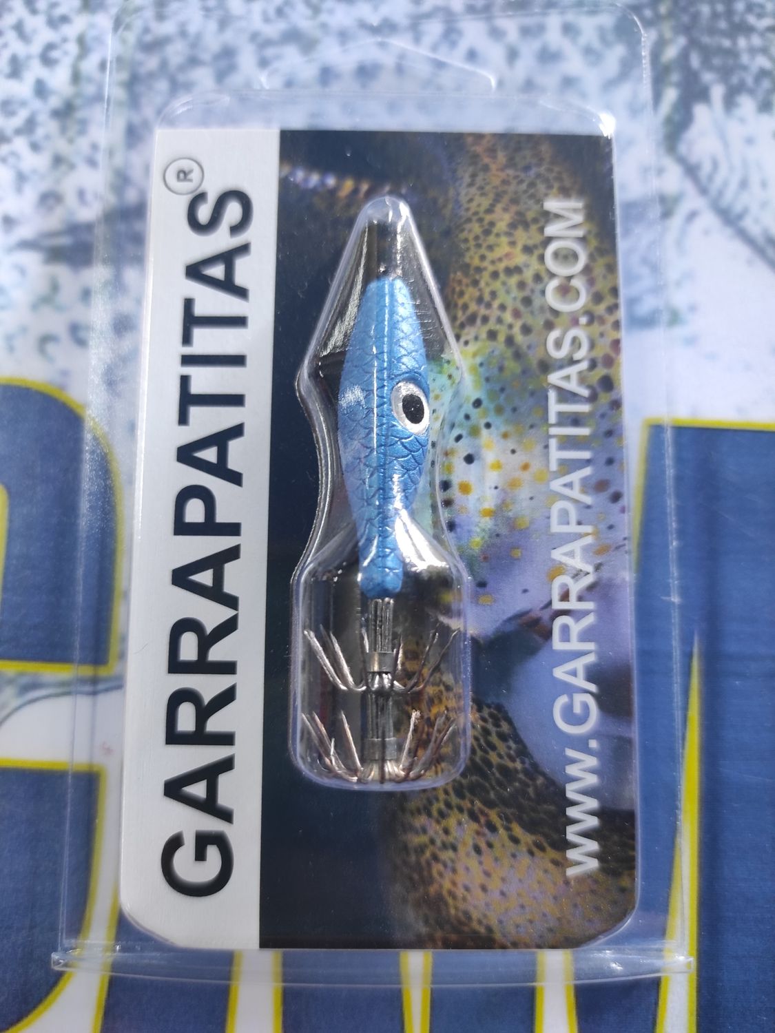 Señuelo Garrapatitas 59mm - 2,6Gr - Azul Marino