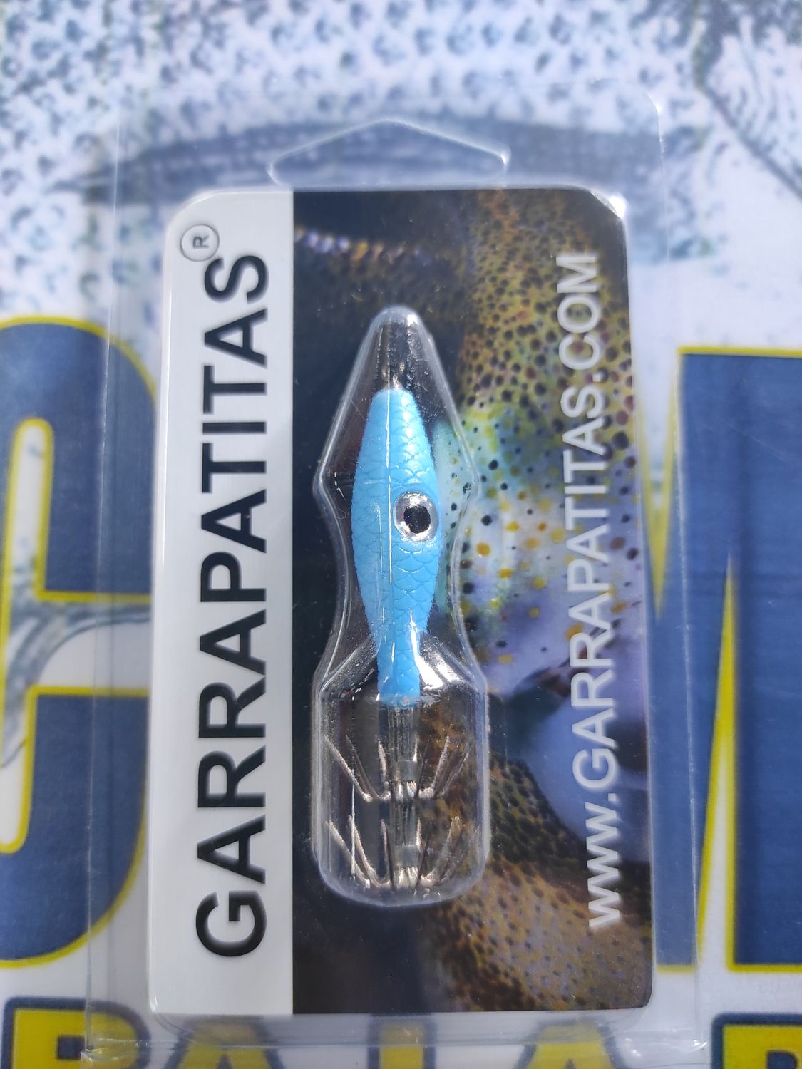 Señuelo Garrapatitas 59mm - 2,6Gr - Azul