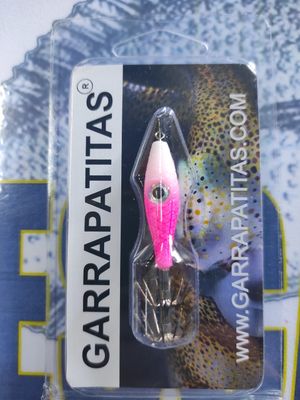 Señuelo Garrapatitas 59mm - 2,6Gr - Rosa/Blanca