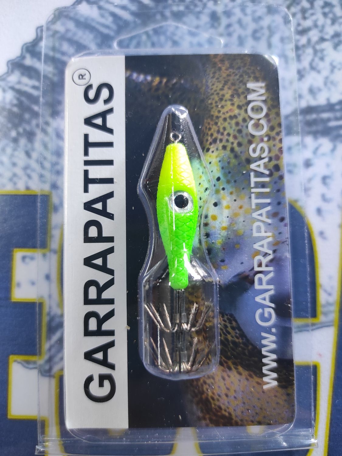 Señuelo Garrapatitas 59mm - 2,6Gr - Brasileña